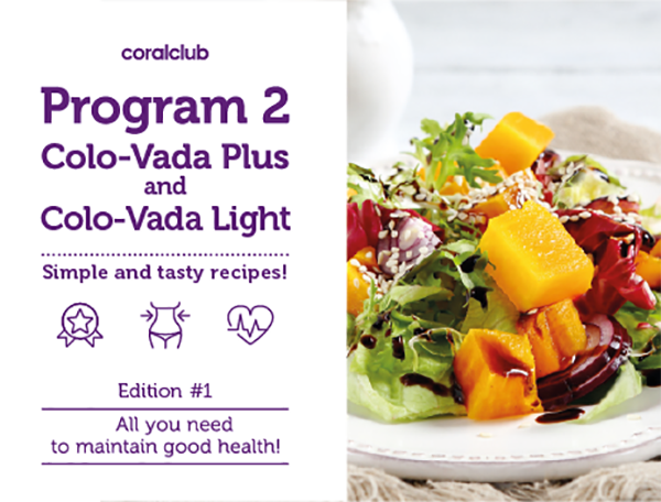 Brožúra „Kniha receptov pre Colo-Vada“